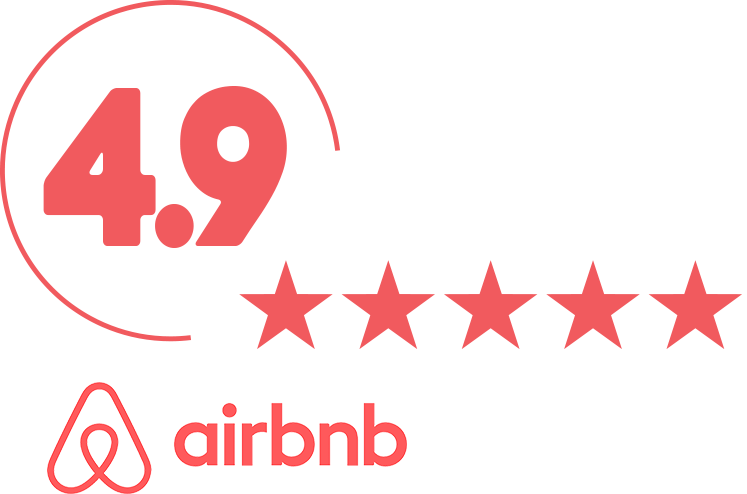 Airbnb 4.9 star rating