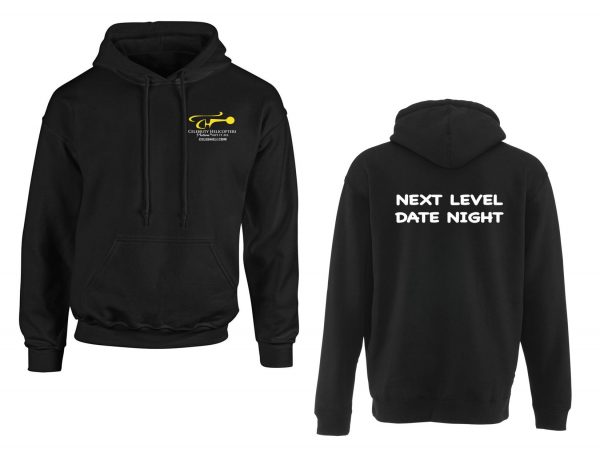 black hoodie - Next level date night